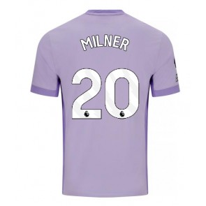 Billiga Brighton James Milner #20 Bortatröja 2025-26 Kortärmad